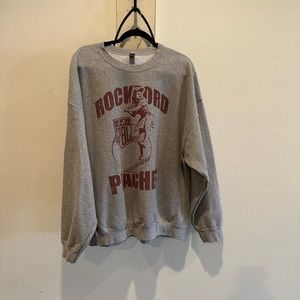 Grey crewneck rockford peaches a league of their own
